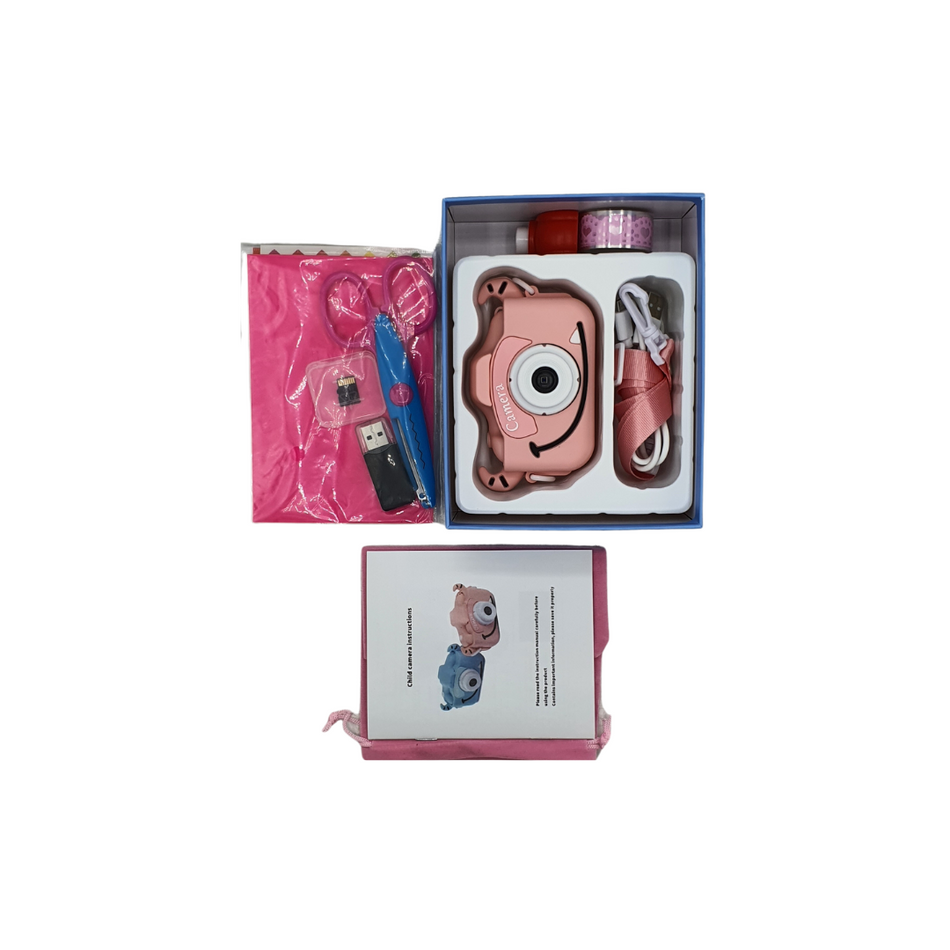 Children's Fun Camera HD Pink