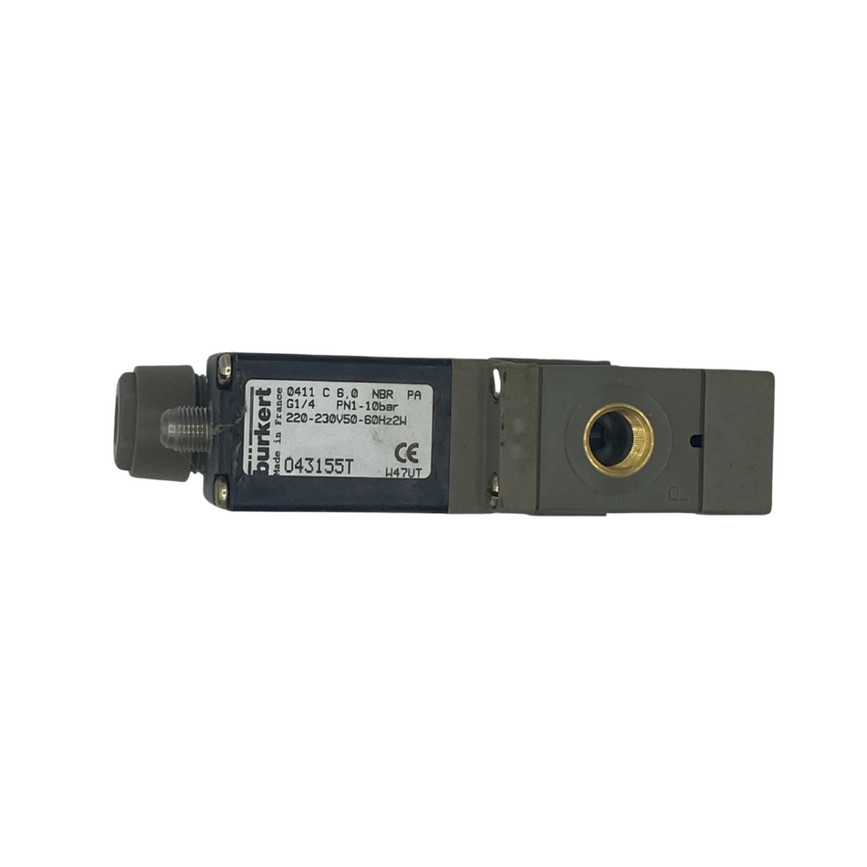 Bürkert G1/4 PN1-10bar Magnetventil