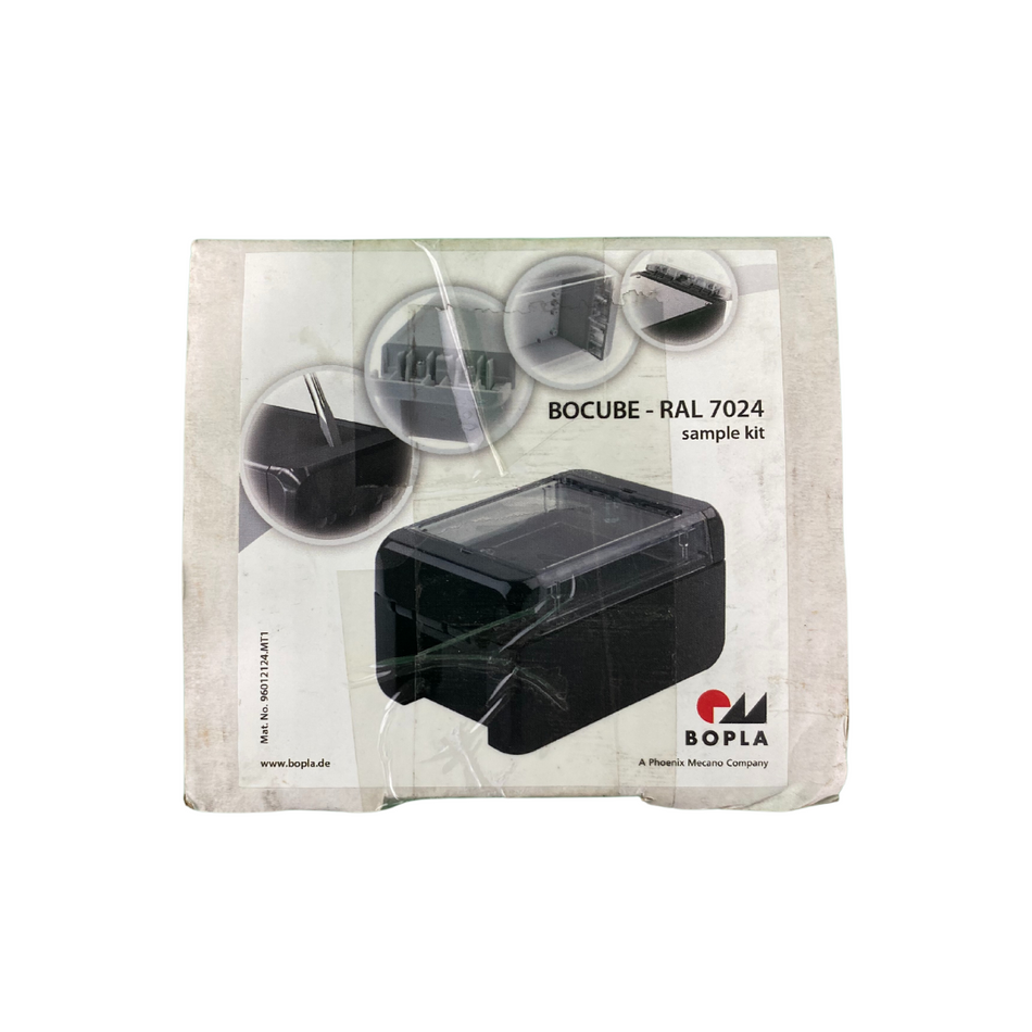 BOPLA Bocube Ral 7024 Industrie-Gehäuse
