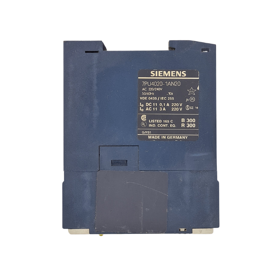 Siemens 7PU4020-1AN20 Zeitrelais |