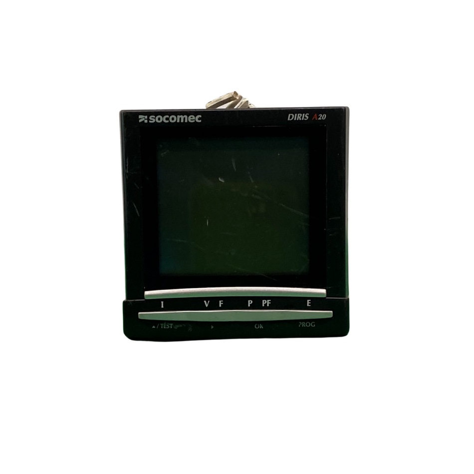 SOCOMEC DIRIS A20 Leistungsmessgerät + SOCOMEC RS 485 JBUS/MODBUS