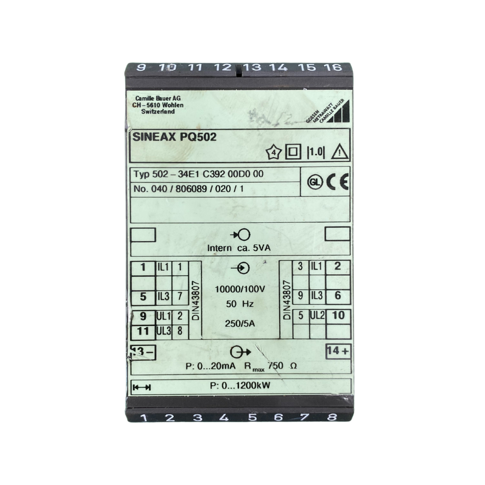 Camille bauer Sineax PQ502