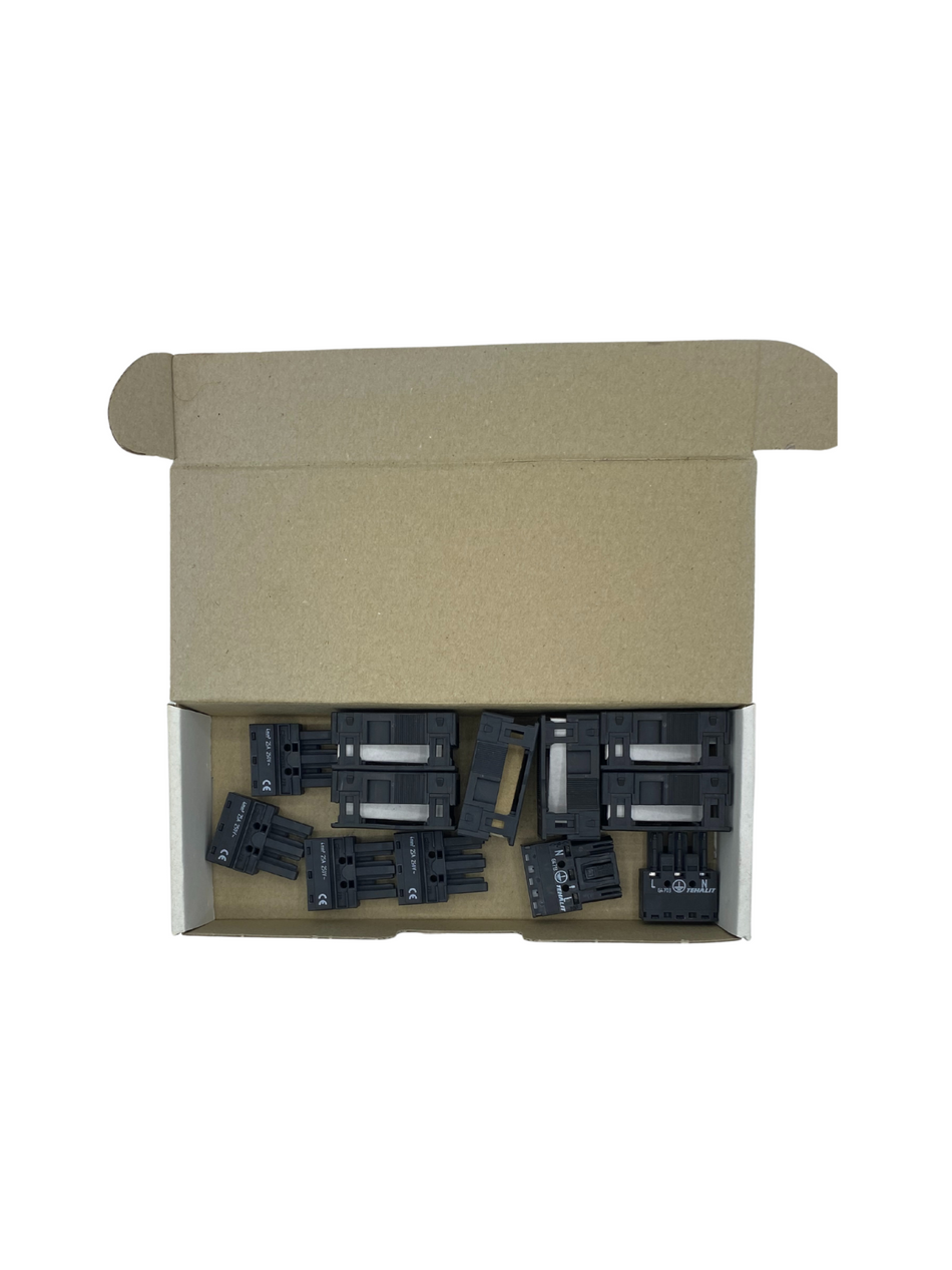 6 Stk. Tehalit G4703 Eingangsbuchse, 3-pol |
