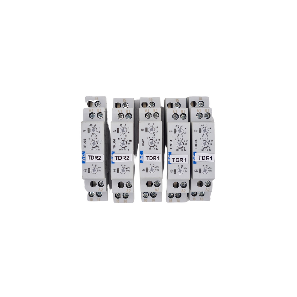 5x EATON TRL04 Zeitrelais Cutler Hammer Paket