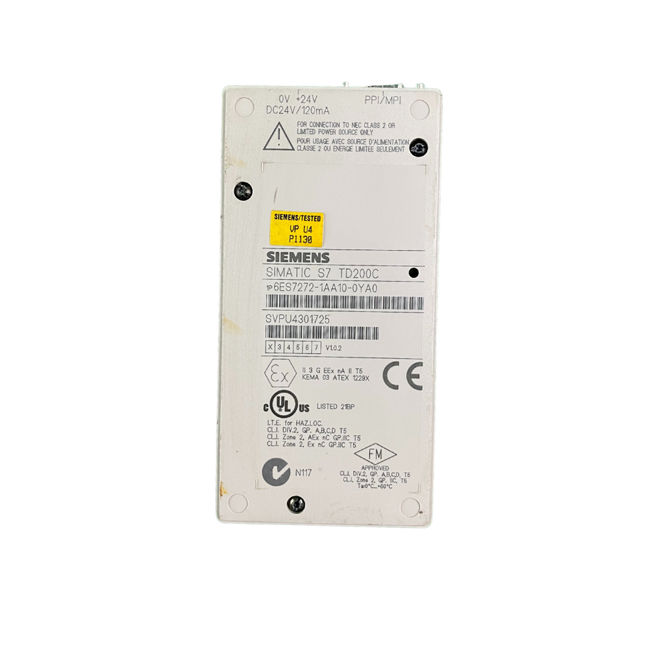 Siemens Simatic S7 TD200C 6ES7272-1AA10-0YA0 |