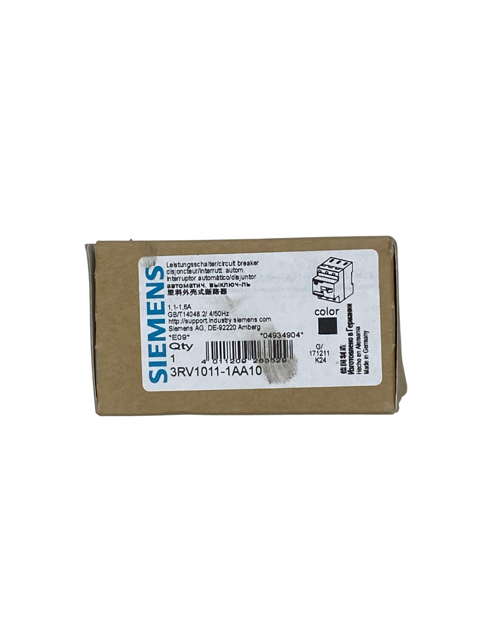 Siemens 3RV1011-1AA10 Leistungsschalter |