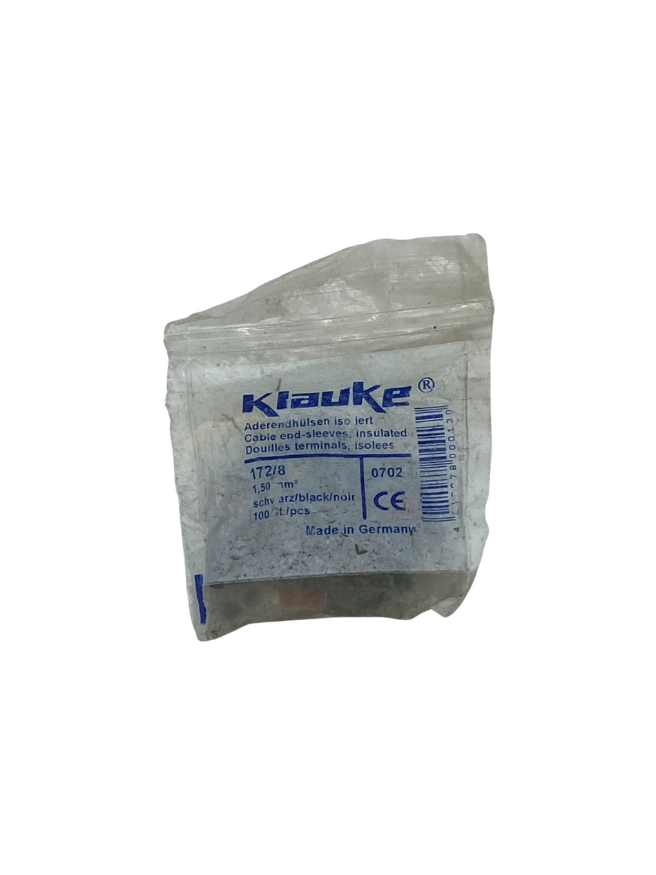 Klauke 172/8 Anerendhülsen isoliert 1,5 mm 100 Stk. |