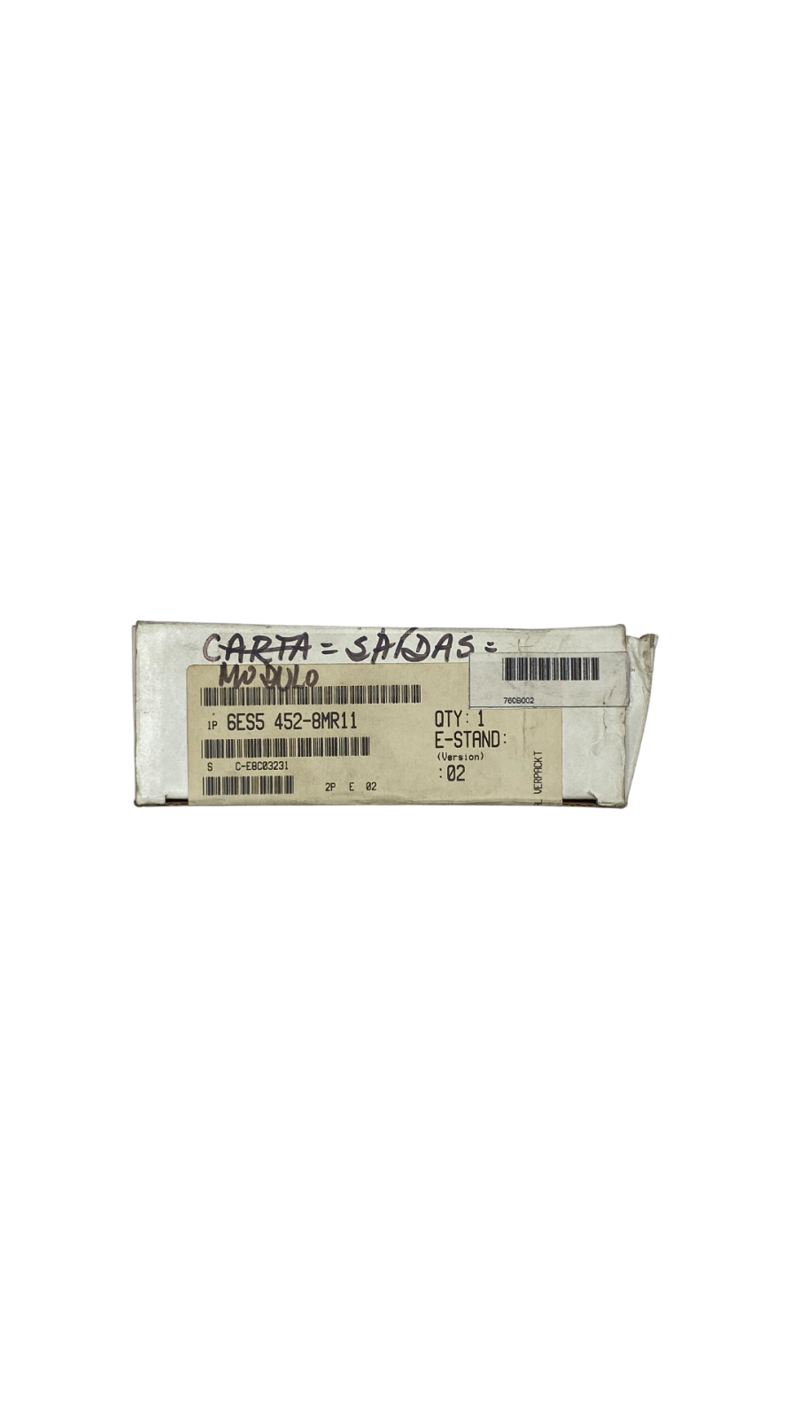 Siemens 6ES5 452-8MR11 digitale Eingangskarte |