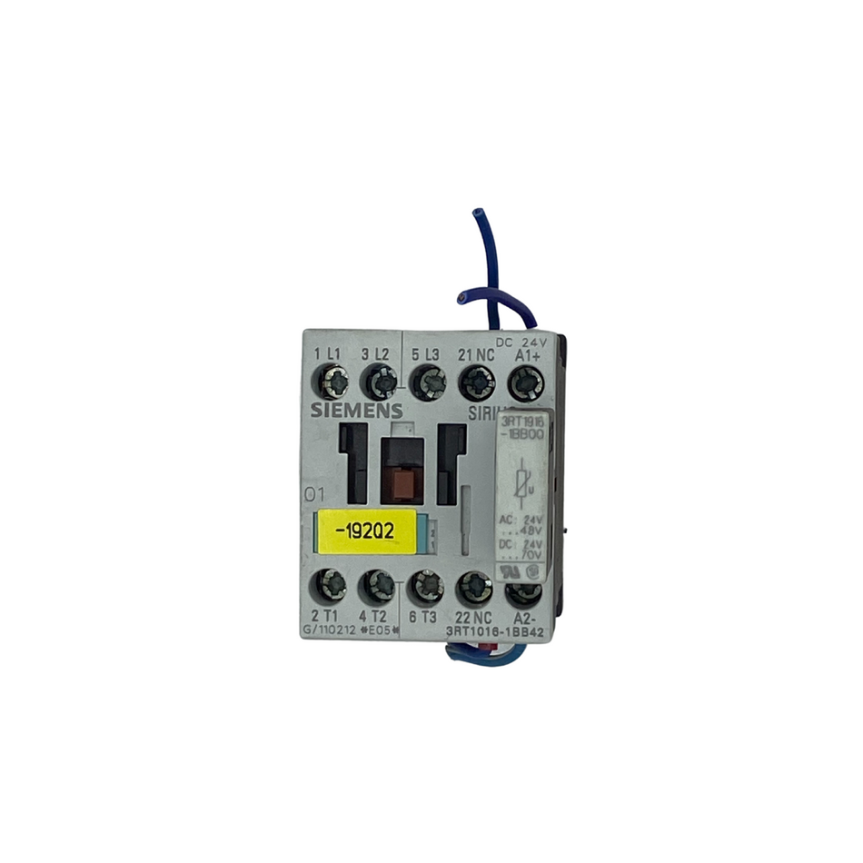 Siemens 3RT1016-1BB42 Schütz |