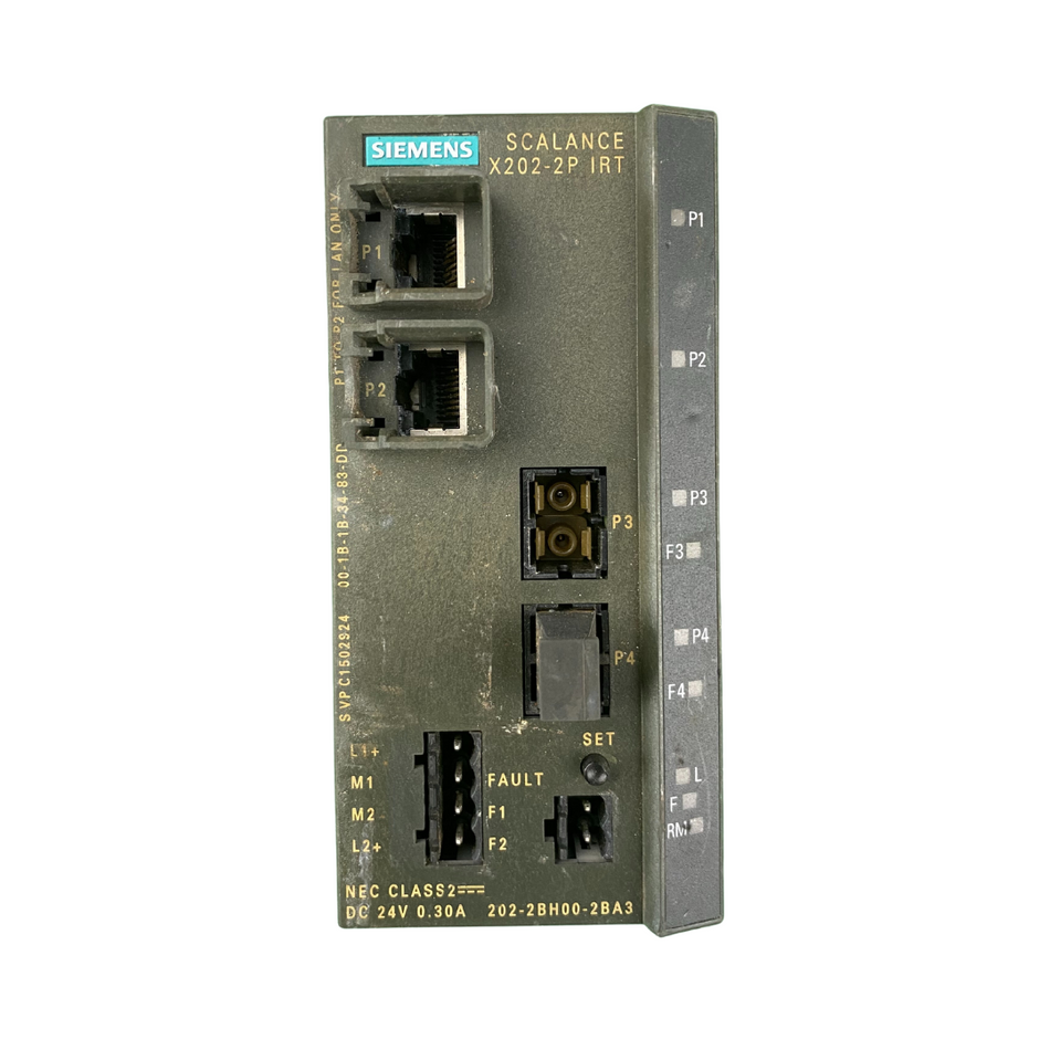 Siemens 6GK5202-2BH00-2BA3 Ethernet Switch