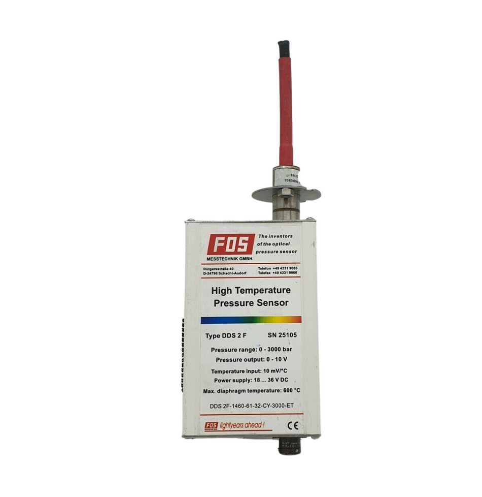 FOS DDS2F, High Temperture pressure Sensor