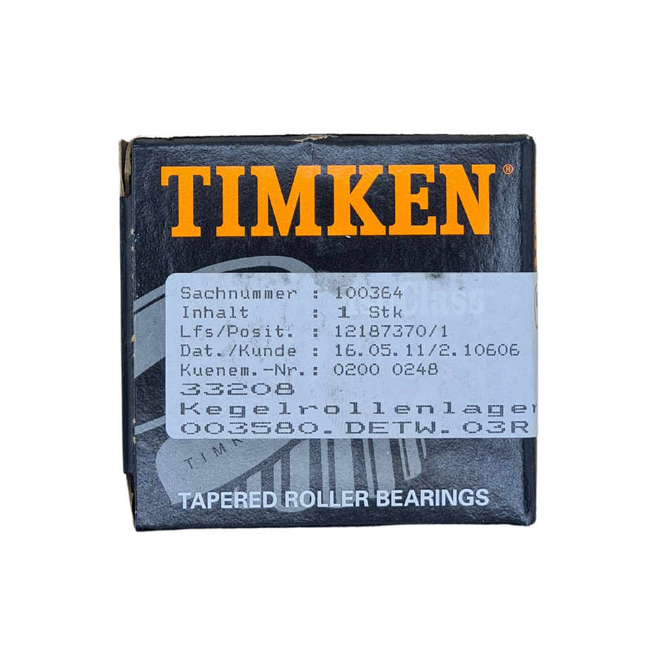 Kegelrollenlager TIMKEN - 40x80x32mm - 33208