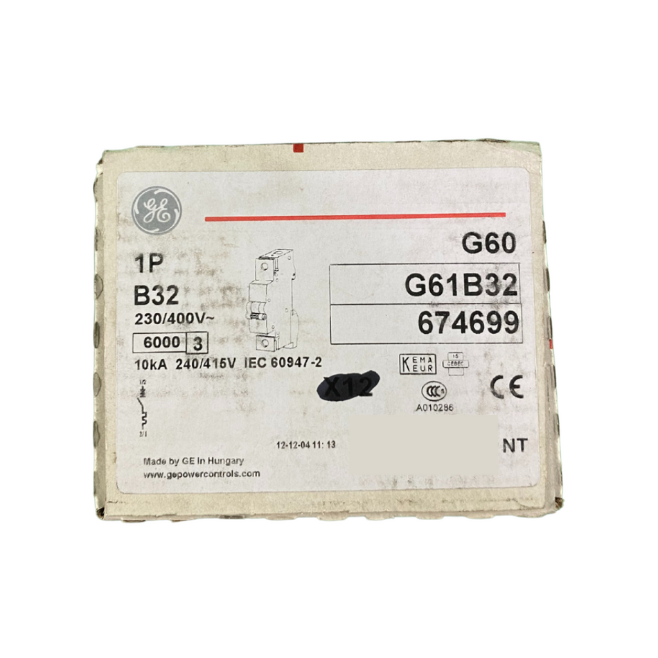 General Electric GE G61B32 Leistungsschalter - 11 Stk.