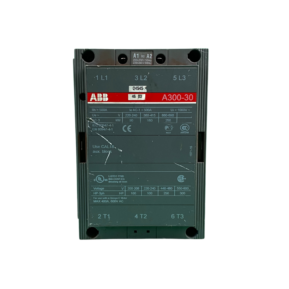 ABB A300-30 Leistungsschütz