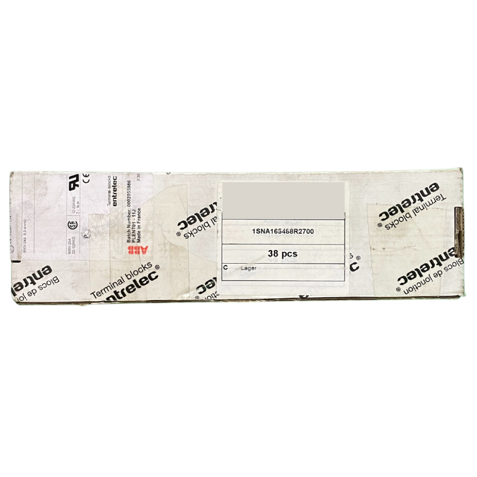 Entrelec 1SNA165488R2700 Klemmenblock  -  38 Stk.