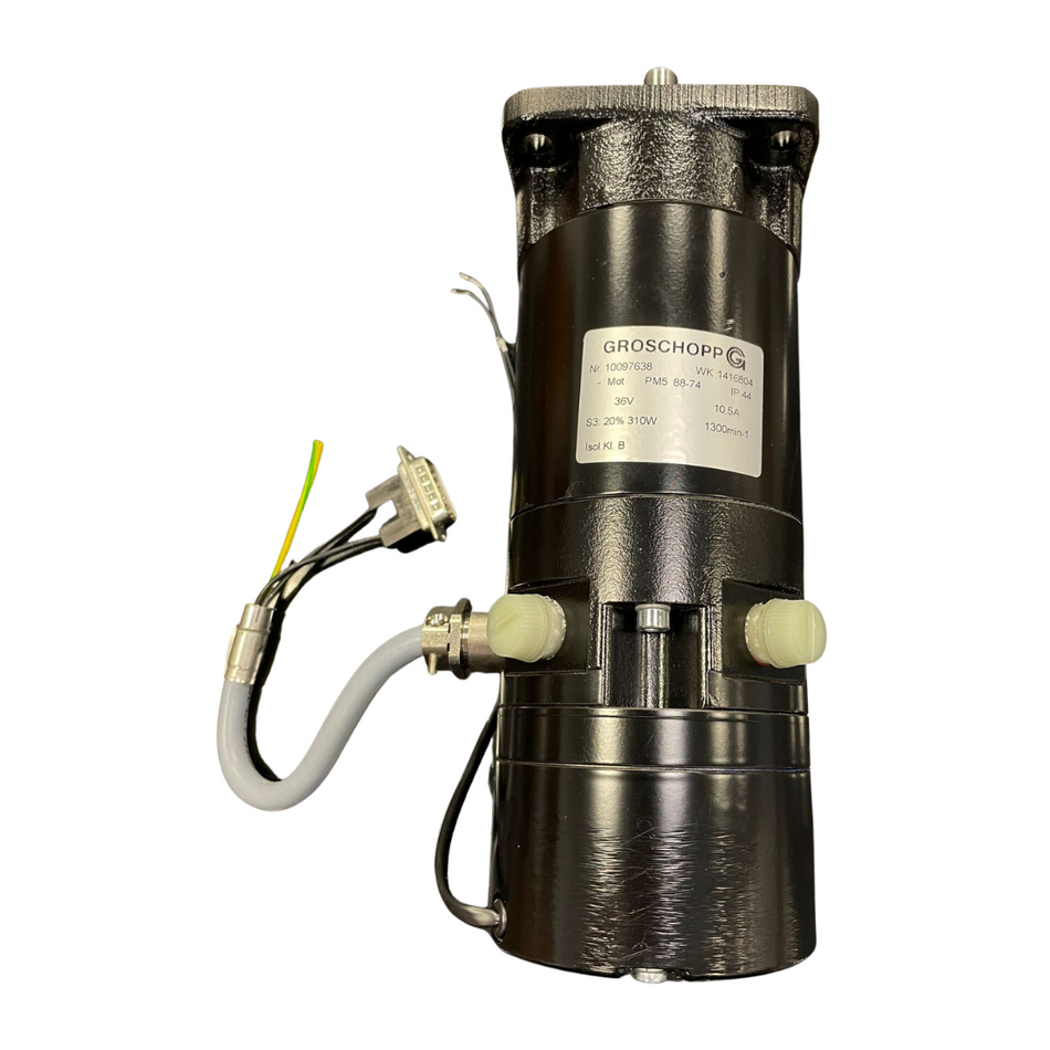 Groschopp WK 1416804 Electric Gear Motor MOT PM5 88-74    36V