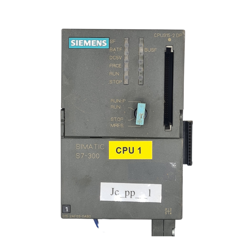 Siemens Simatic S7 6ES7 315-2AF03-0AB0  |