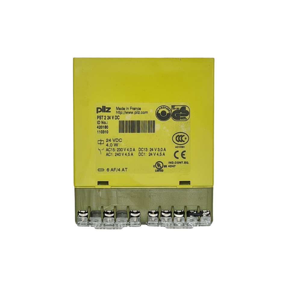 Pilz PST 2 24 V DC Sicherheitsrelais |