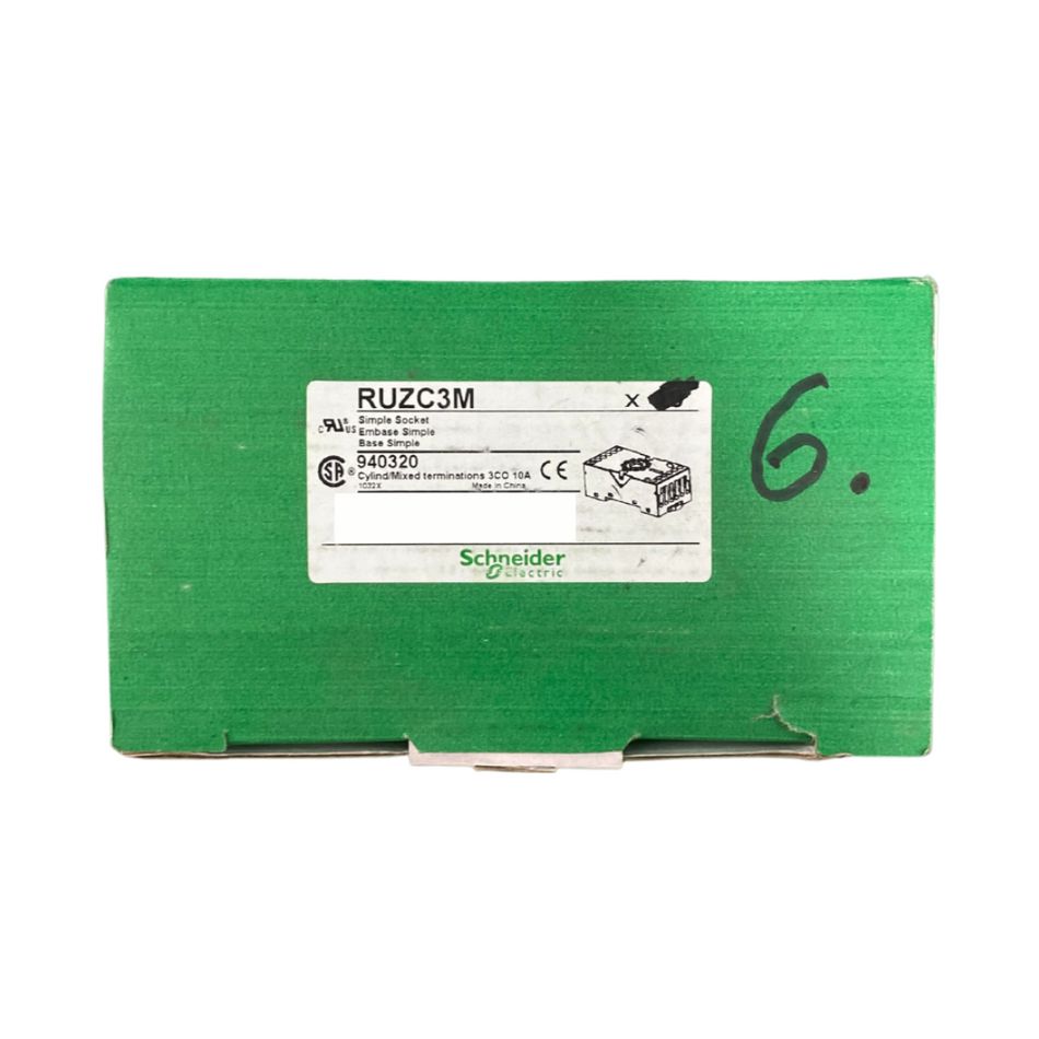Schneider RUZC3M Relaissockel - 6 Stk.