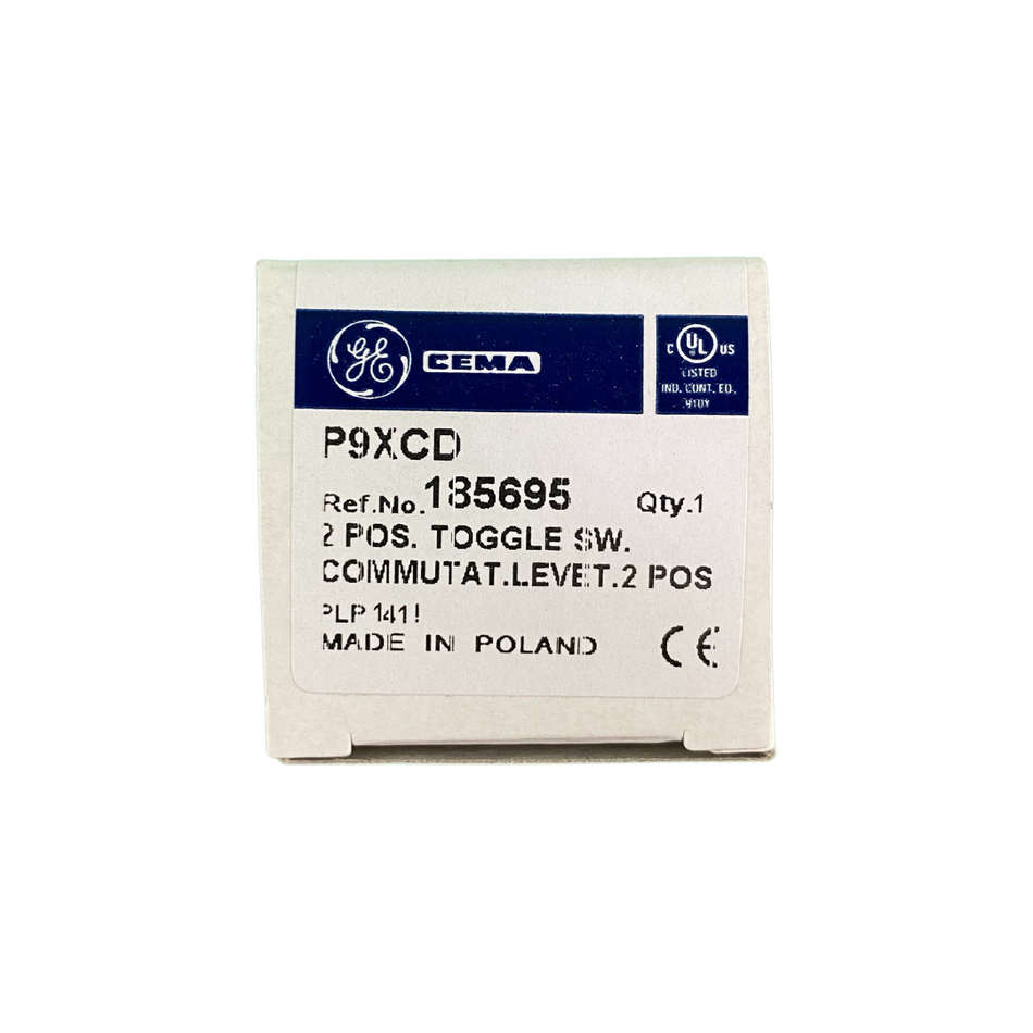 General Electric GE P9XCD 2 POS. Toggle SW. Commutat.Levet.2