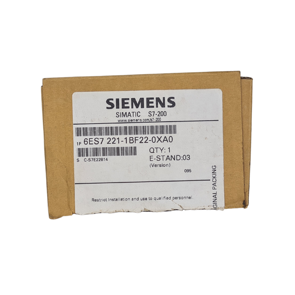 Siemens Simatic  6ES7 221-1BF22-0XA0  |
