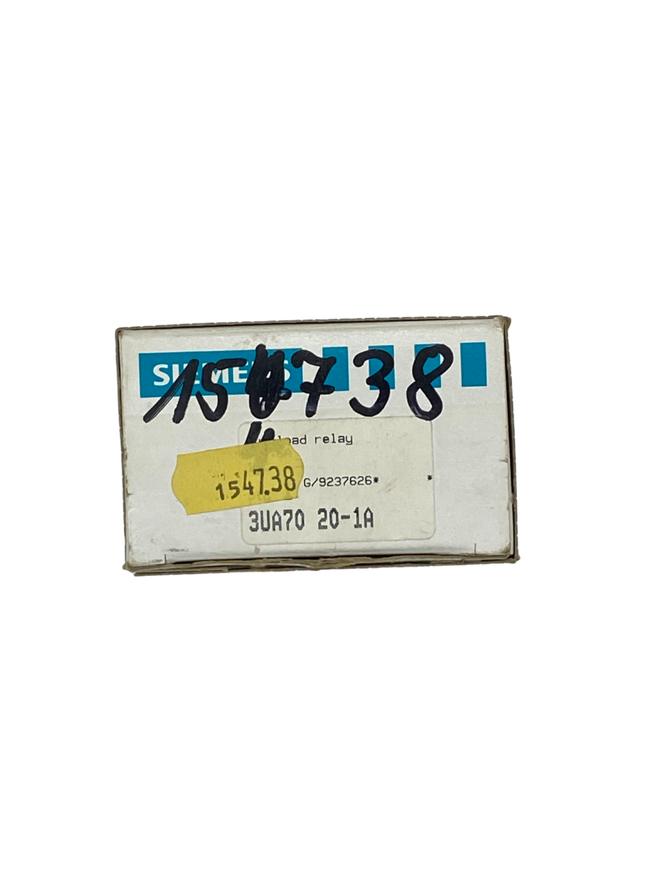 Siemens 3UA70 20-1A Überlastrelais |