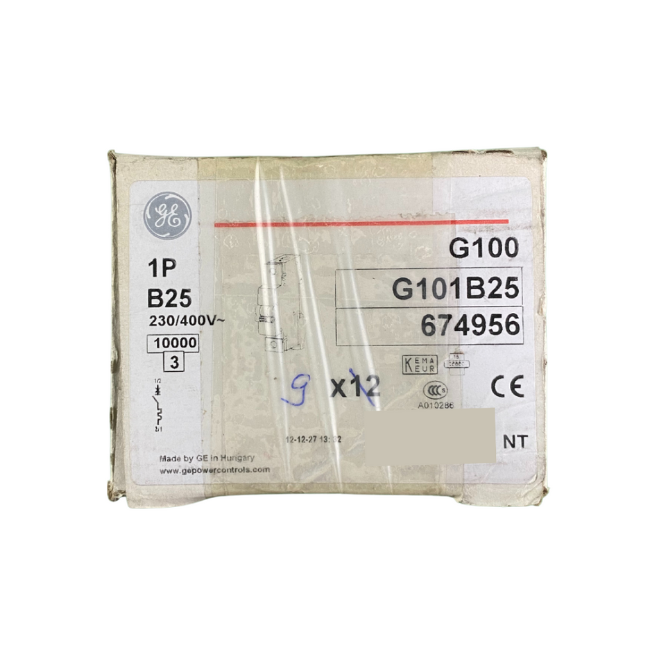 GE Powercontrols G101B25 Leistungsschalter - 9 Stk.