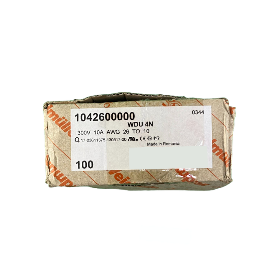 Weidmüller 1042600000 WDU 4N  -  91 Stk.