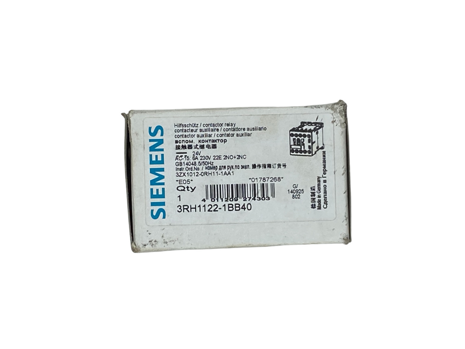 Siemens 3RH1122-1BB40 Hilfsschütz |