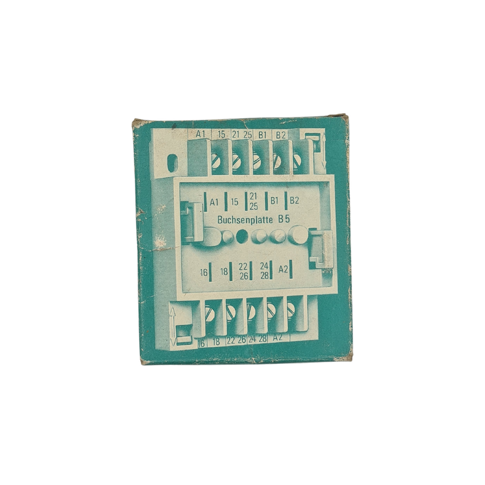 SCHLEICHER B5 buchsenplatte socket panel  |