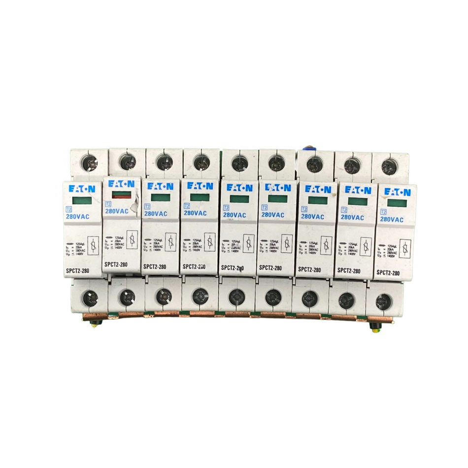 9x Eaton SPCT2-280 Überspannungsableiter
