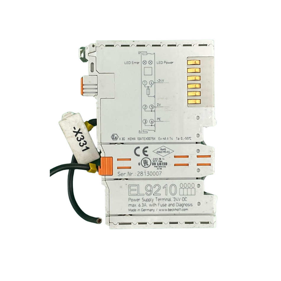 Beckhoff EL9210 Potenzialeinspeiseklemme