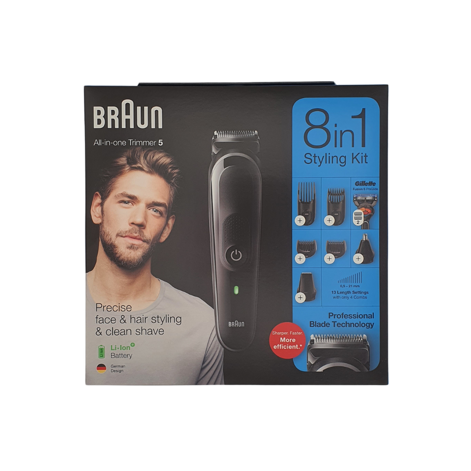 Braun 8 in 1 Styling Kit Bartpflege Trimmer