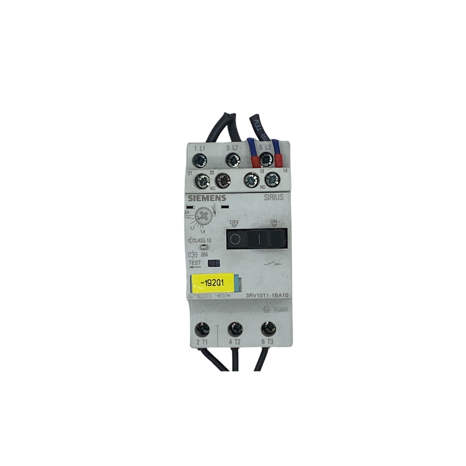 Siemens 3RV1011-1BA10 Leistungsschalter |