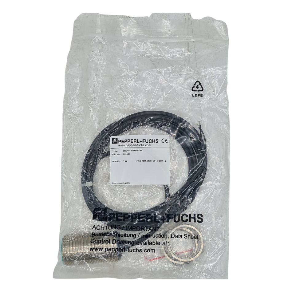 Pepperl + Fuchs 3RG4014-0KB00-PF INDUCTIVE PROXIMITY SENSOR  |