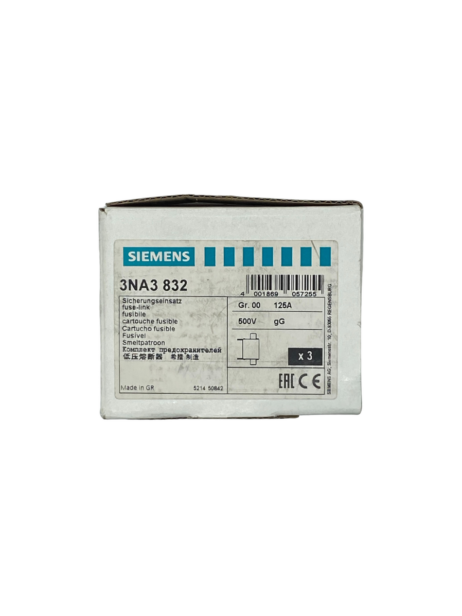 Siemens 3NA3 832 Sicherungseinsatz |