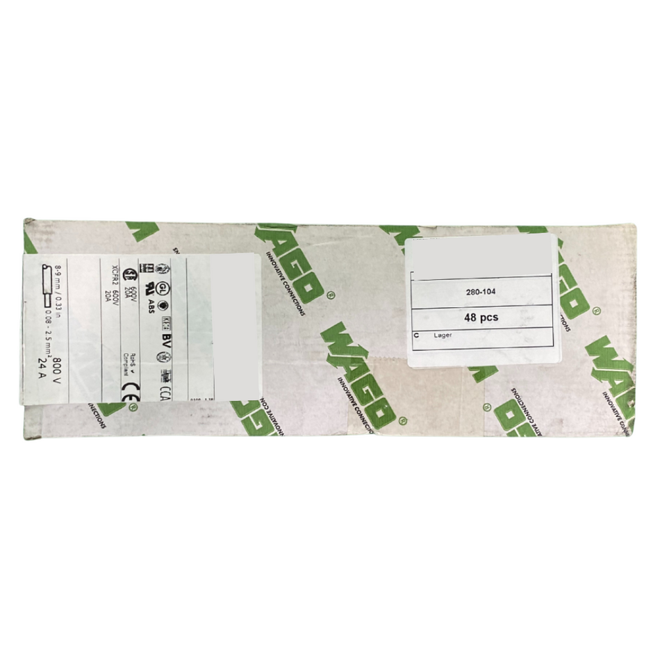 Wago 280-104 Durchgangsklemme - 48 Stk.