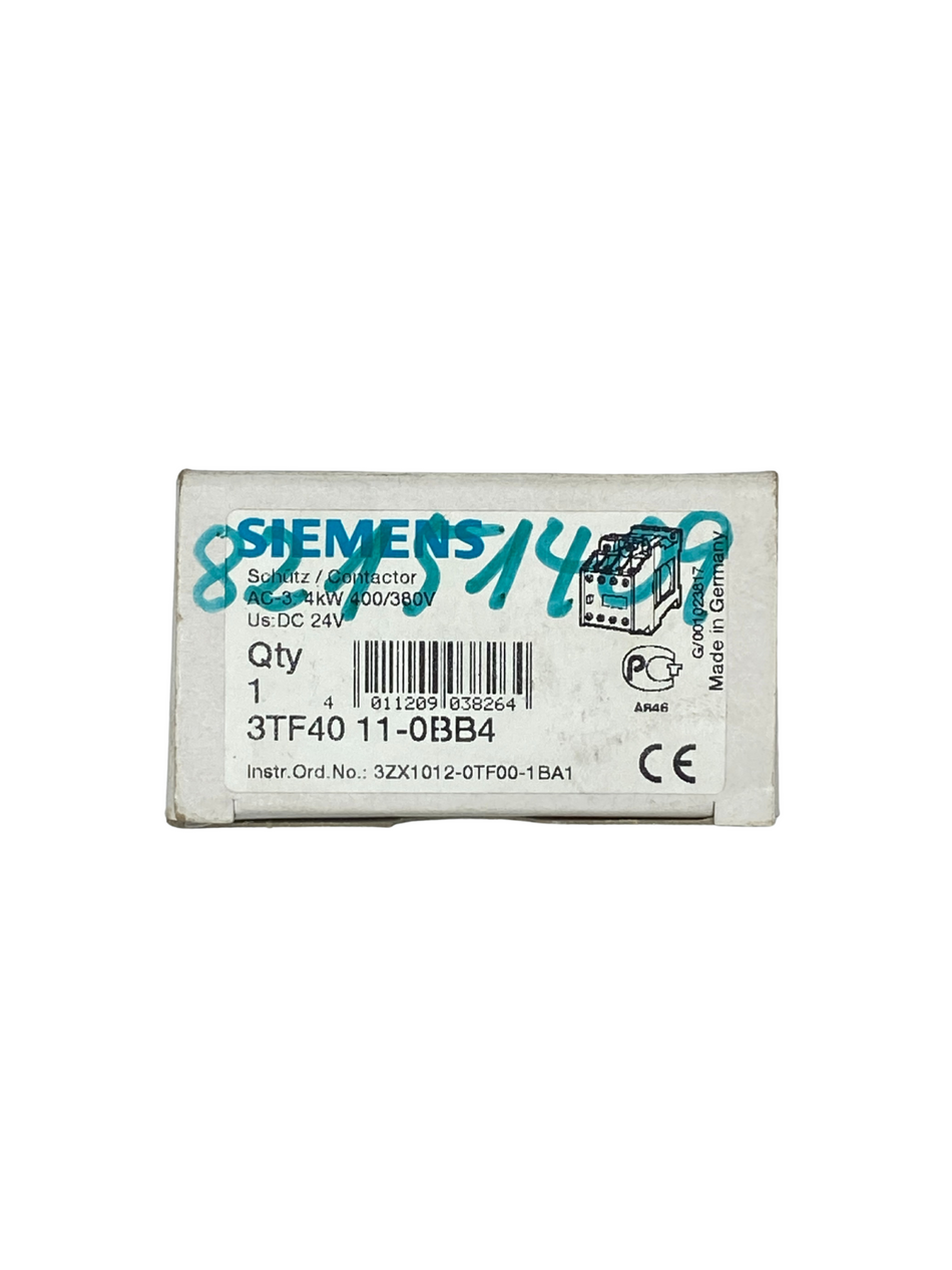 Siemens 3TF4011-0BB4 Schütz |