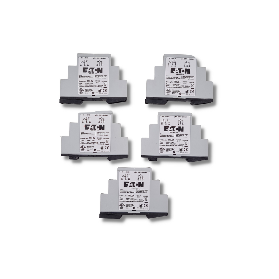 5x EATON TRL04 Zeitrelais Cutler Hammer Paket