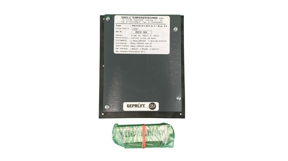 Single temperiertechnik R8150-21-SI1-0-1/SVL 21 temperature control ||