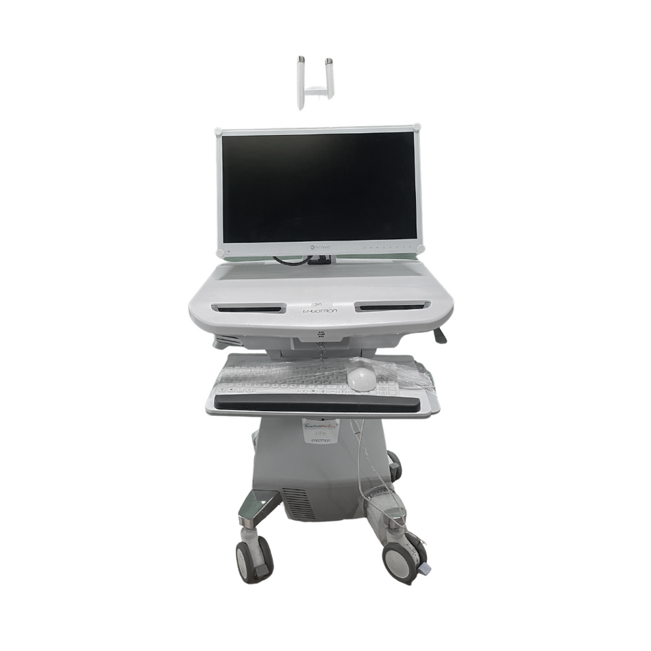 Ergotron StyleView EMR-Fahrwagen mit Display AG Neovo RX-22E SV42-6302-2