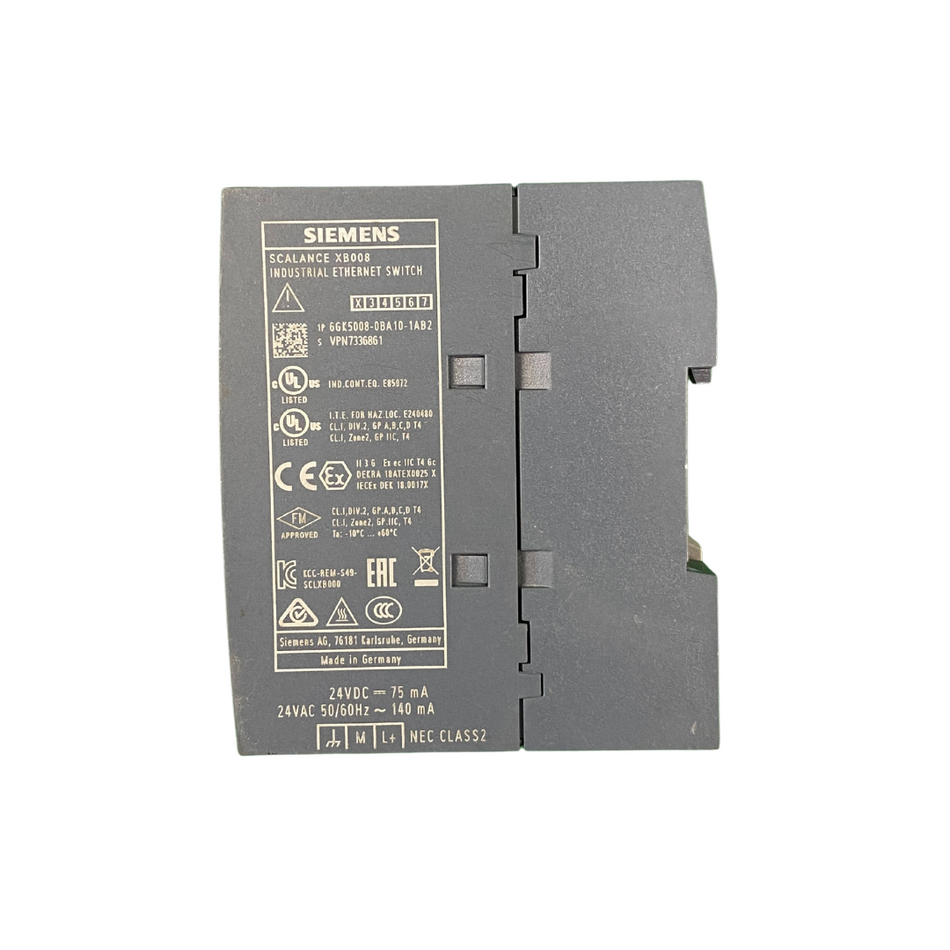 Siemens 6GK5008-0BA10-1AB2  Industrial Ethernet Switch