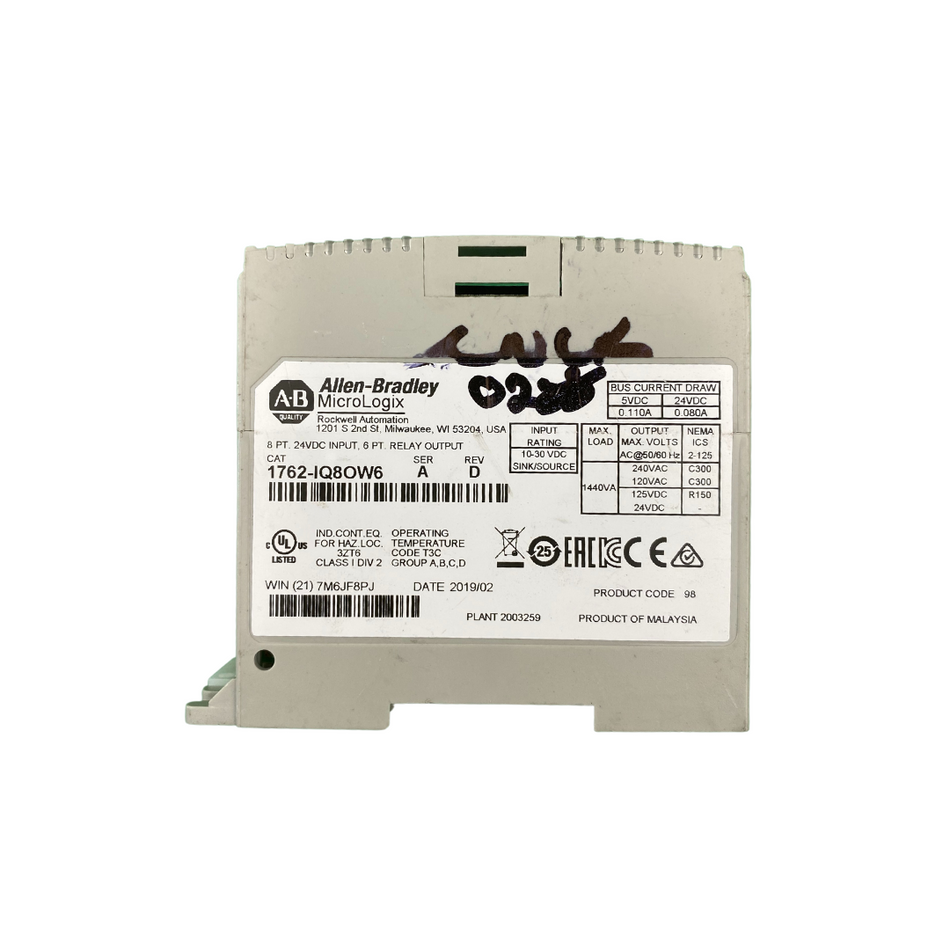 Allen Bradley 1762-IQ8OW6 Digital Kombinationsmodul