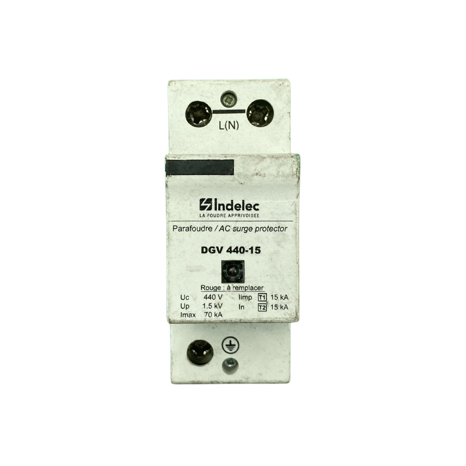 2x Indelec DGV 440-15 AC Surge protector