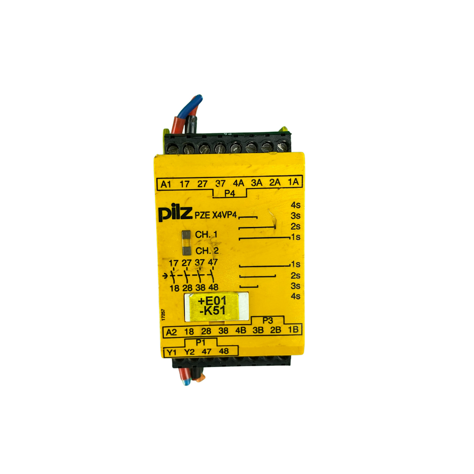 Pilz PZE X4VPA Sicherheitsschaltgerät