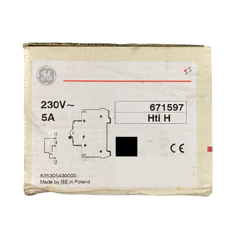 General Electric 671597 Hilfsschalter - 6 Stk.