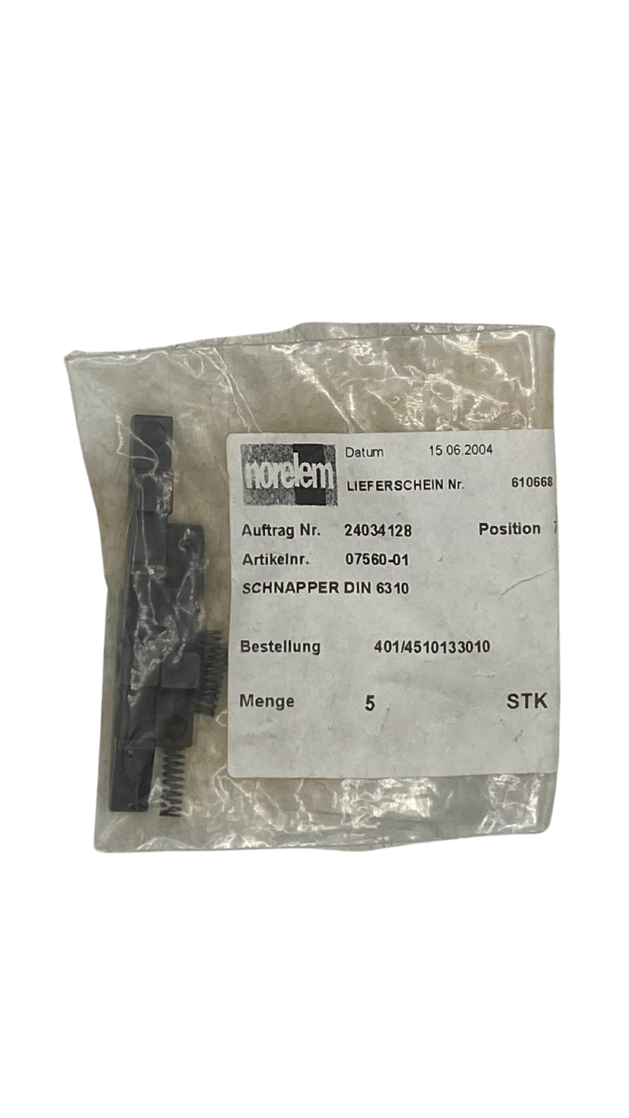 Norelem Schnapper Din 6310 ||