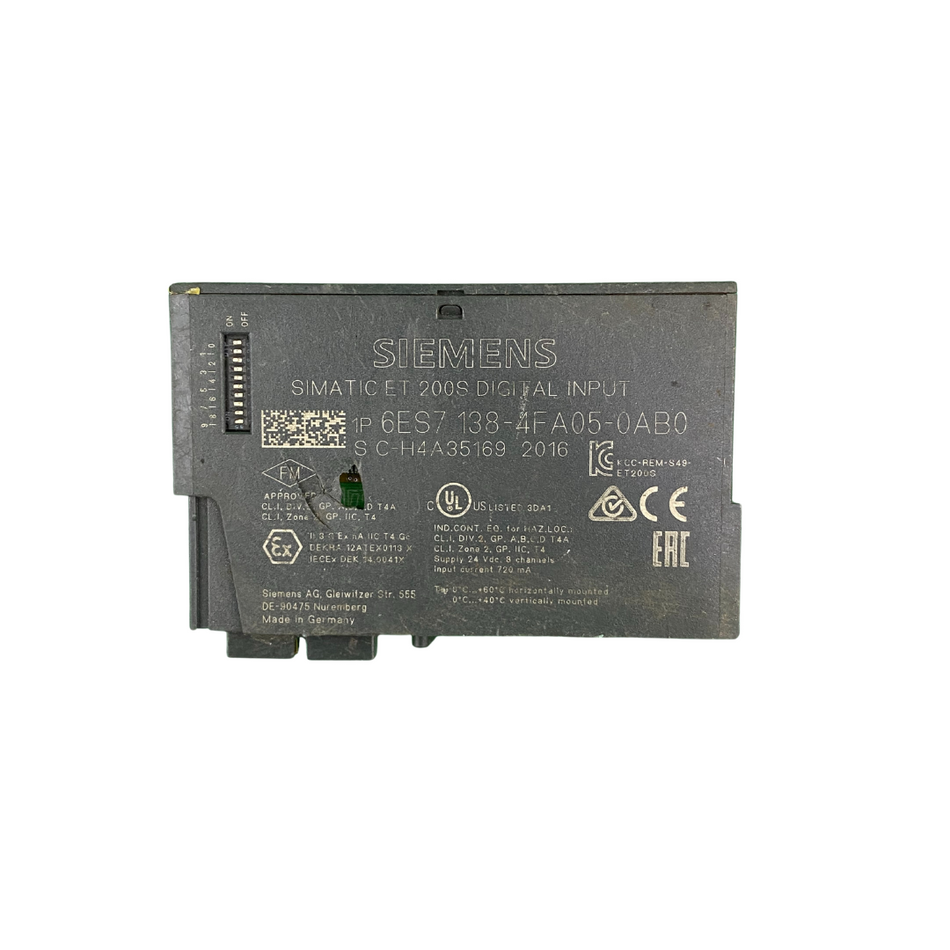 Siemens 6ES7 138-4FA05-0AB0 Digital Input