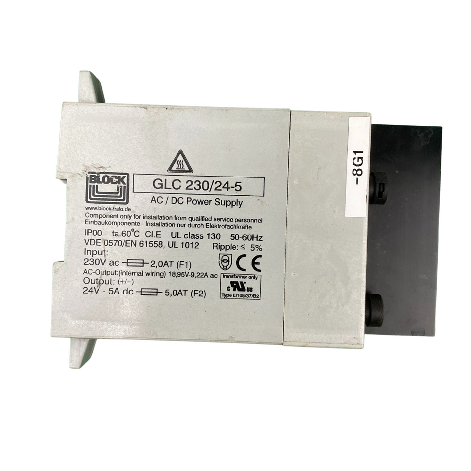 Block GLC 230/24-5 Gleichstromversorgung