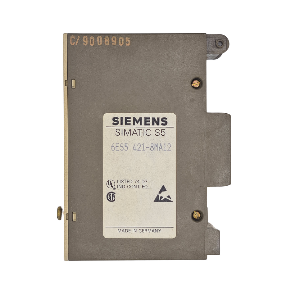Siemens Simatic S5 6ES5 421-8MA12  |